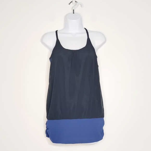 Gaiam Womens Sports blue and black top - Picture 10 of 12